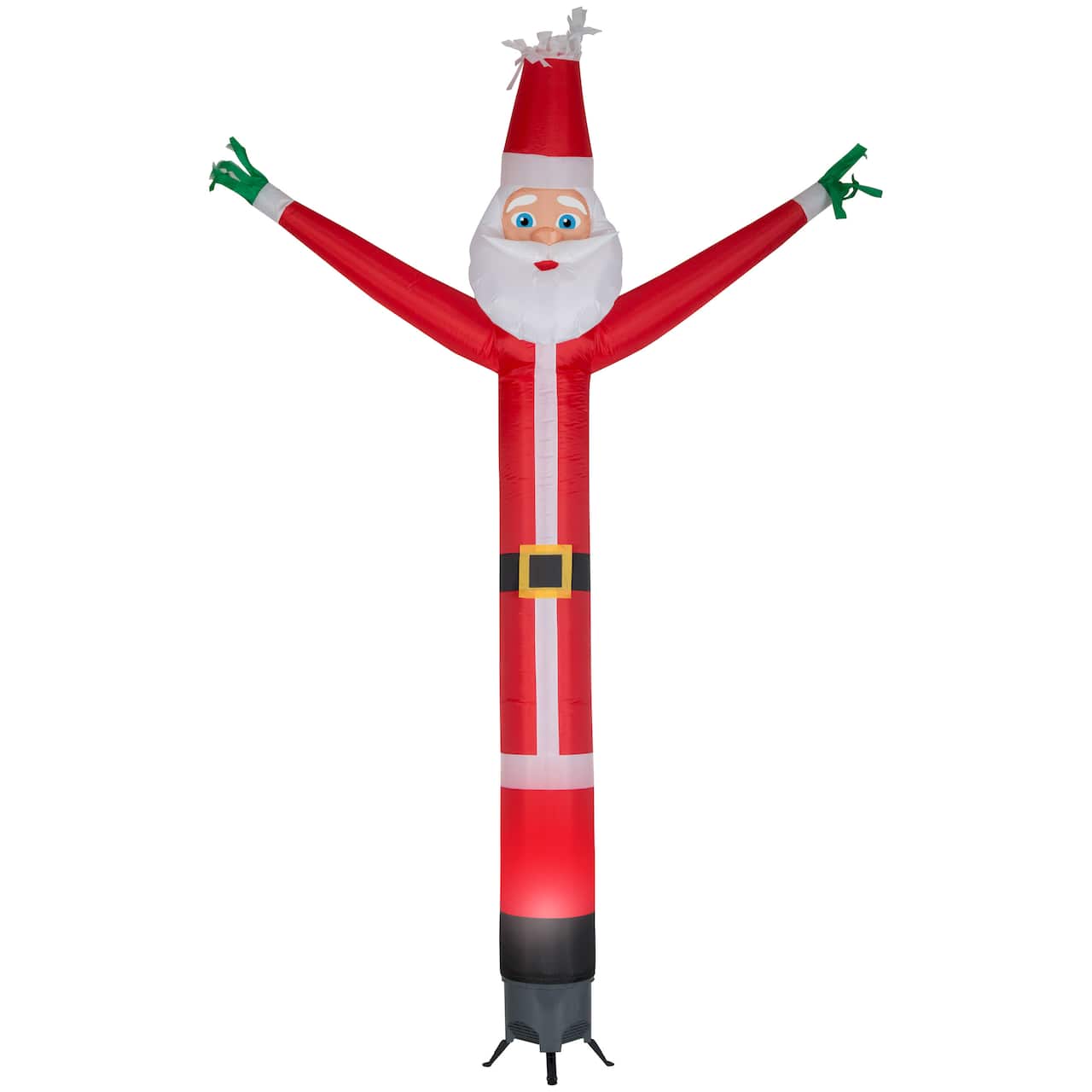 12ft. Animated Airblown® Jolly Jiggler Santa with Internal Spotlight